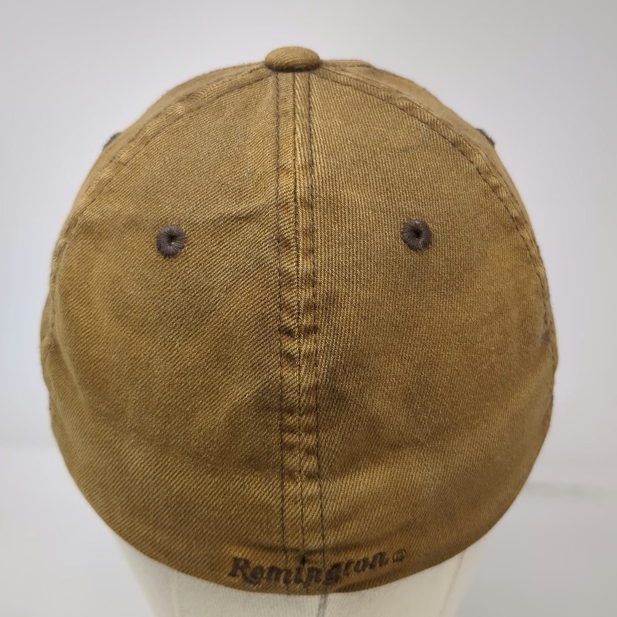Remington Baseball Cap Brown One Size Proflex Stretch Fit Embroidered R Logo Hat