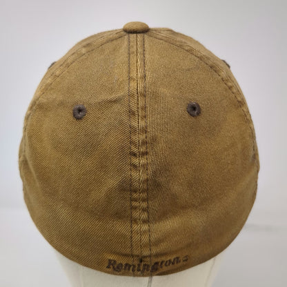 Remington Baseball Cap Brown One Size Proflex Stretch Fit Embroidered R Logo Hat