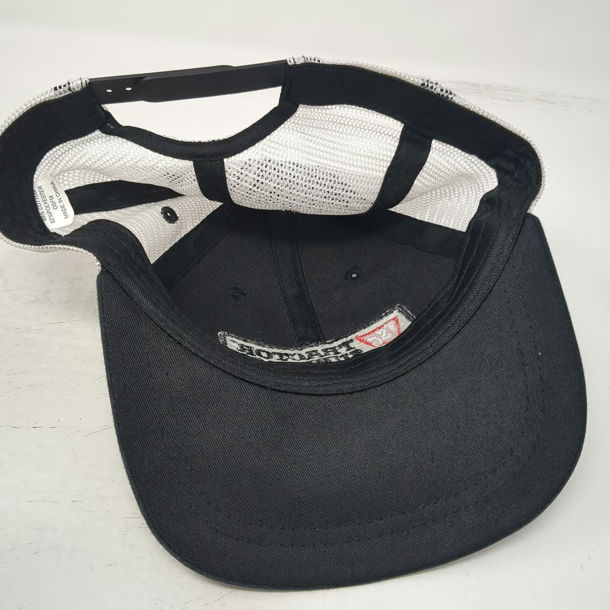Tractor Supply Co Black Trucker Hat One Size Mesh Snapback TSC Logo Patch Farm