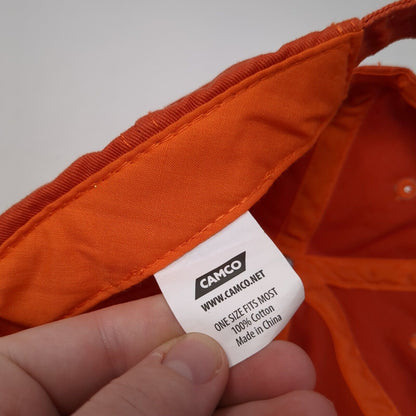 Life is Better at the Campsite Slideback Hat Orange One Size Camco