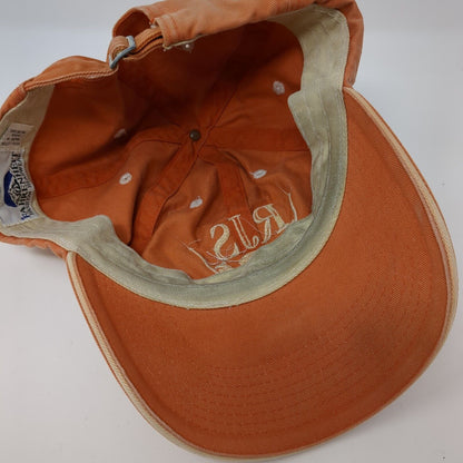 RJS Foundation Slideback Hat Orange One Size Embroidered Fahrenheit