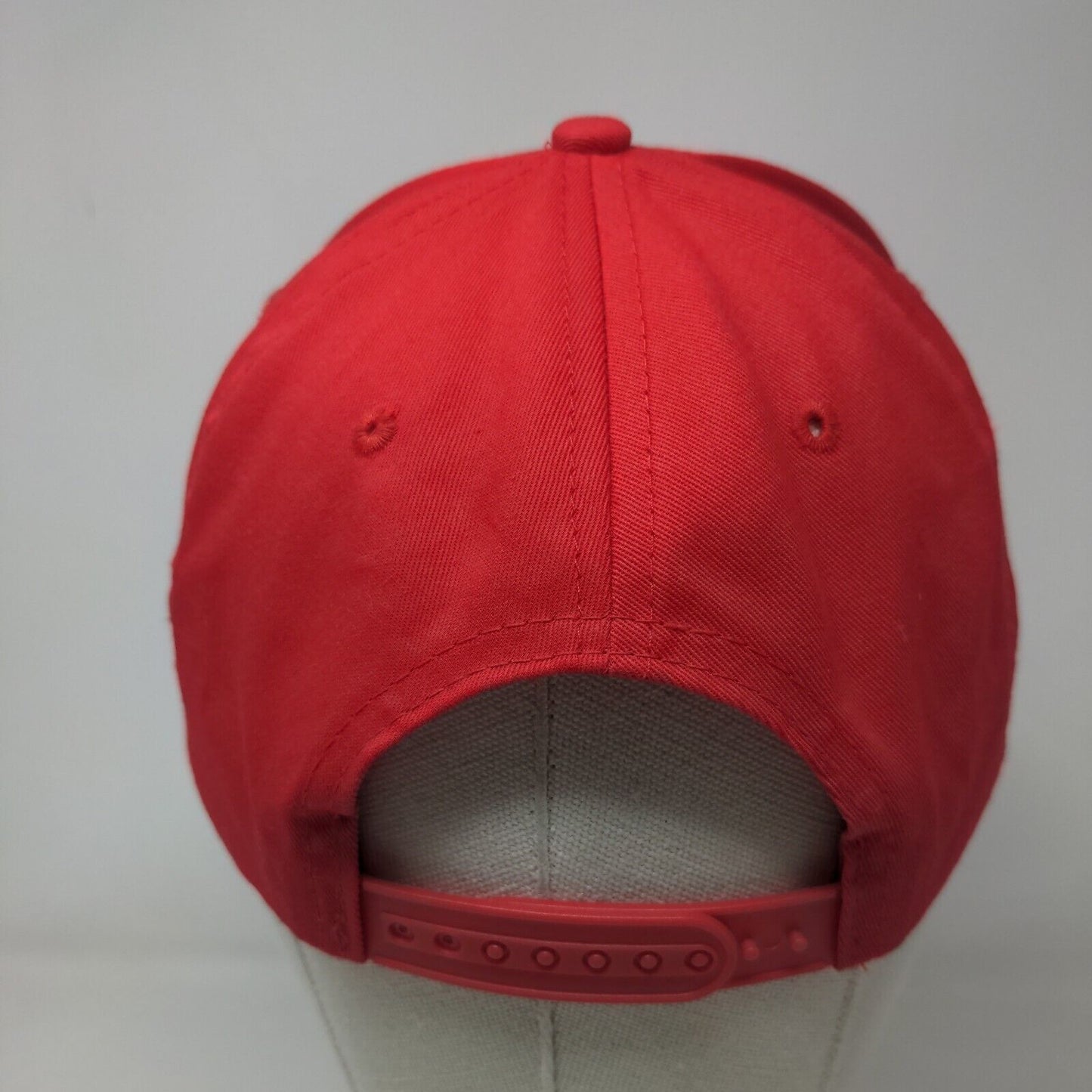 Firestone Racing Snapback Hat Red OSFA Embroidered Logo 100% Cotton