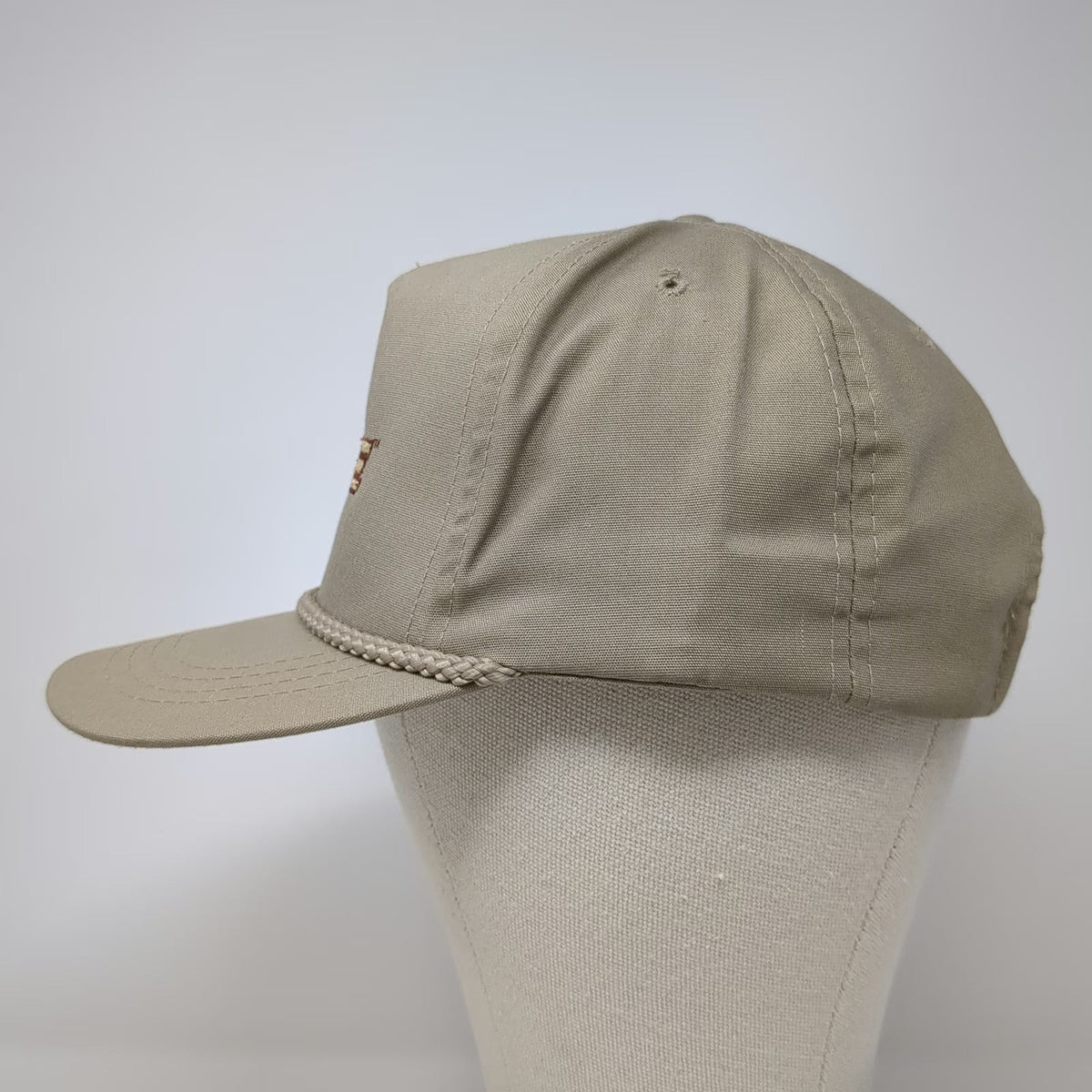 Yupoong Trucker Brown One Size Rope Snapback Embroidered Lowe Boats Fishing Hat