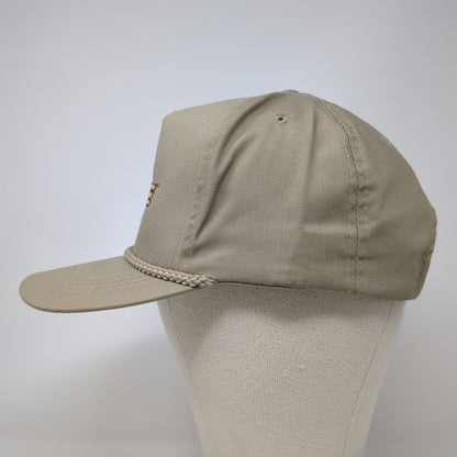 Yupoong Trucker Brown One Size Rope Snapback Embroidered Lowe Boats Fishing Hat