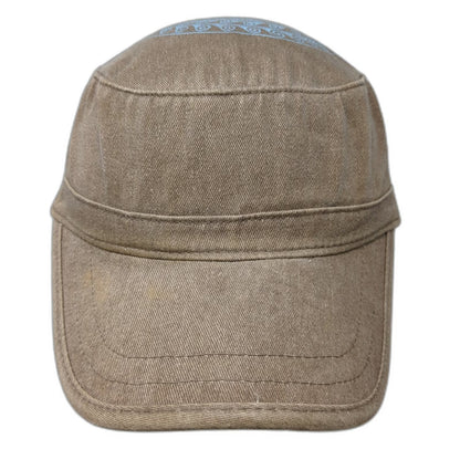 Authentic Pigment Army Cap Brown One Size Aragorn's Studio Tortola BVI Eye Hat