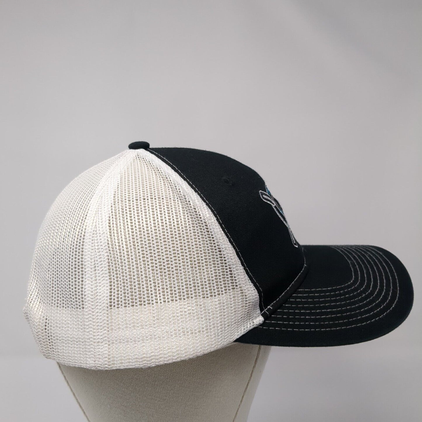 Boise River R&T Mesh Back Trucker Hat Black One Size Port Authority