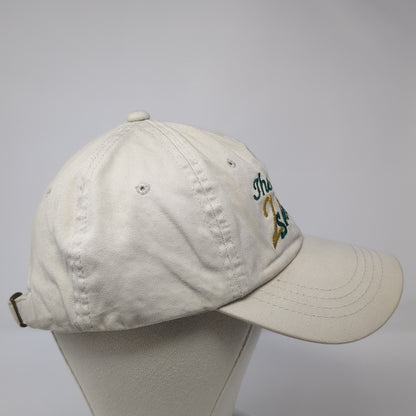 Vintage The Masters 2001 CBS Sports Slideback Hat Beige Vintage Y2K Golf