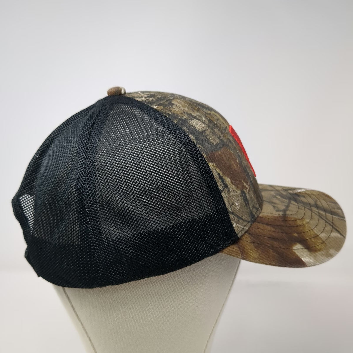 Unilock Pavers & Walls Baseball Cap Brown Camo OSFM Strapback Mesh Trucker Hat