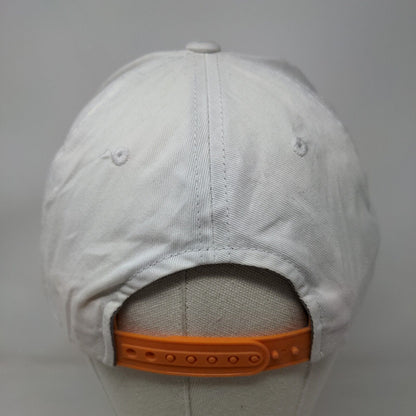 Tennessee Volunteers Snapback Hat White Orange Embroidered Russell Athletic NCAA