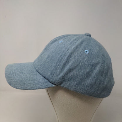 Francesca's Women's Slideback Hat Blue Size OS 100% Cotton Blank