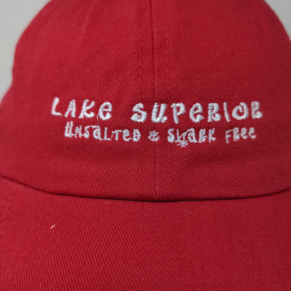 Blue 84 Men's Slideback Hat Lake Superior Embroidered Logo 100% Cotton