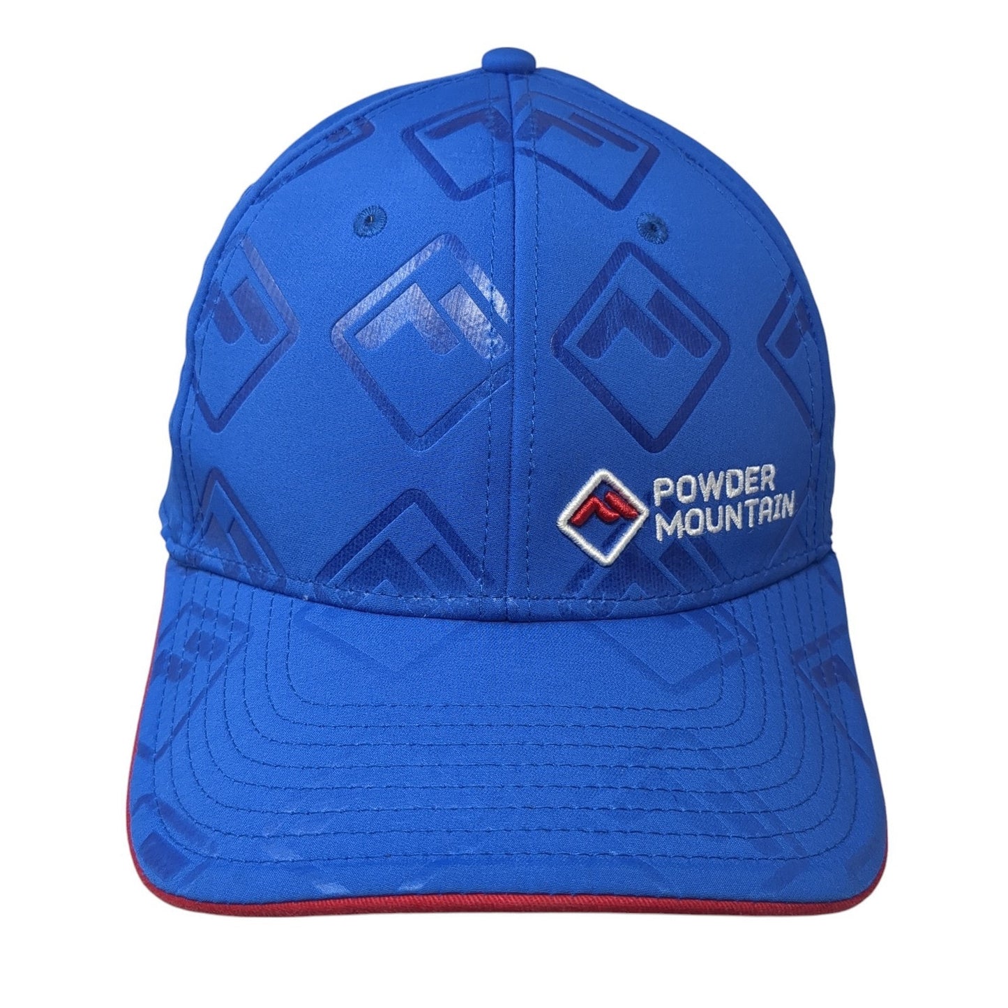 Powder Mountain Strapback Baseball Cap Blue One Size Adjustable The Game