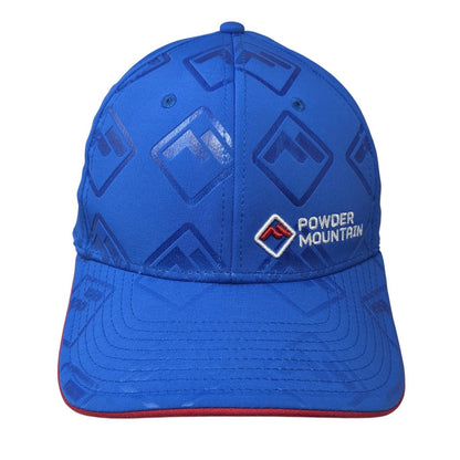 Powder Mountain Strapback Baseball Cap Blue One Size Adjustable The Game