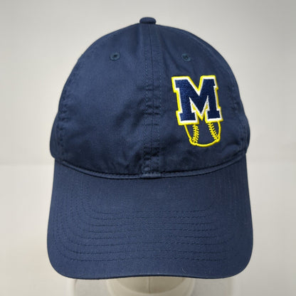 Michigan Wolverines Slideback Hat Blue One Size Embroidered Nike