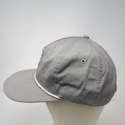 Texace 5 Panel Gray Hat Rope Golf Bermuda Castle Harbour Strapback Vintage