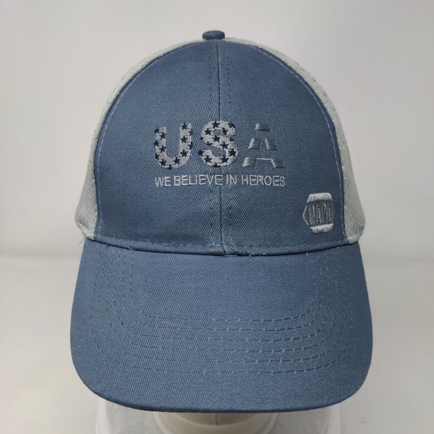 USA We Believe In Heroes Strapback Hat Multi One Size Embroidered