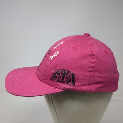 Baseball Cap Pink OSFM Race For The Cure Survivor Kellogg's ZTA Awareness hat