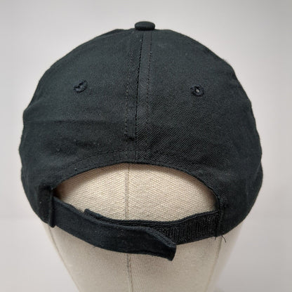 Pet Perfect Strapback Hat Black One Size Adjustable Embroidered 6 Panel AB Prime