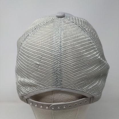 TCI-Superior A Mueller Company Snapback Mesh Back Trucker Hat Gray One Size