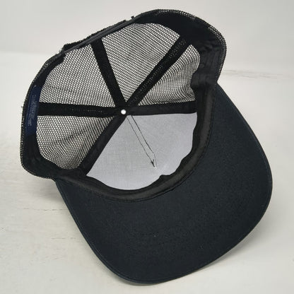 Otto Black Trucker Hat One Size ASU Inc Lifesaving Night Vision Solutions Owl