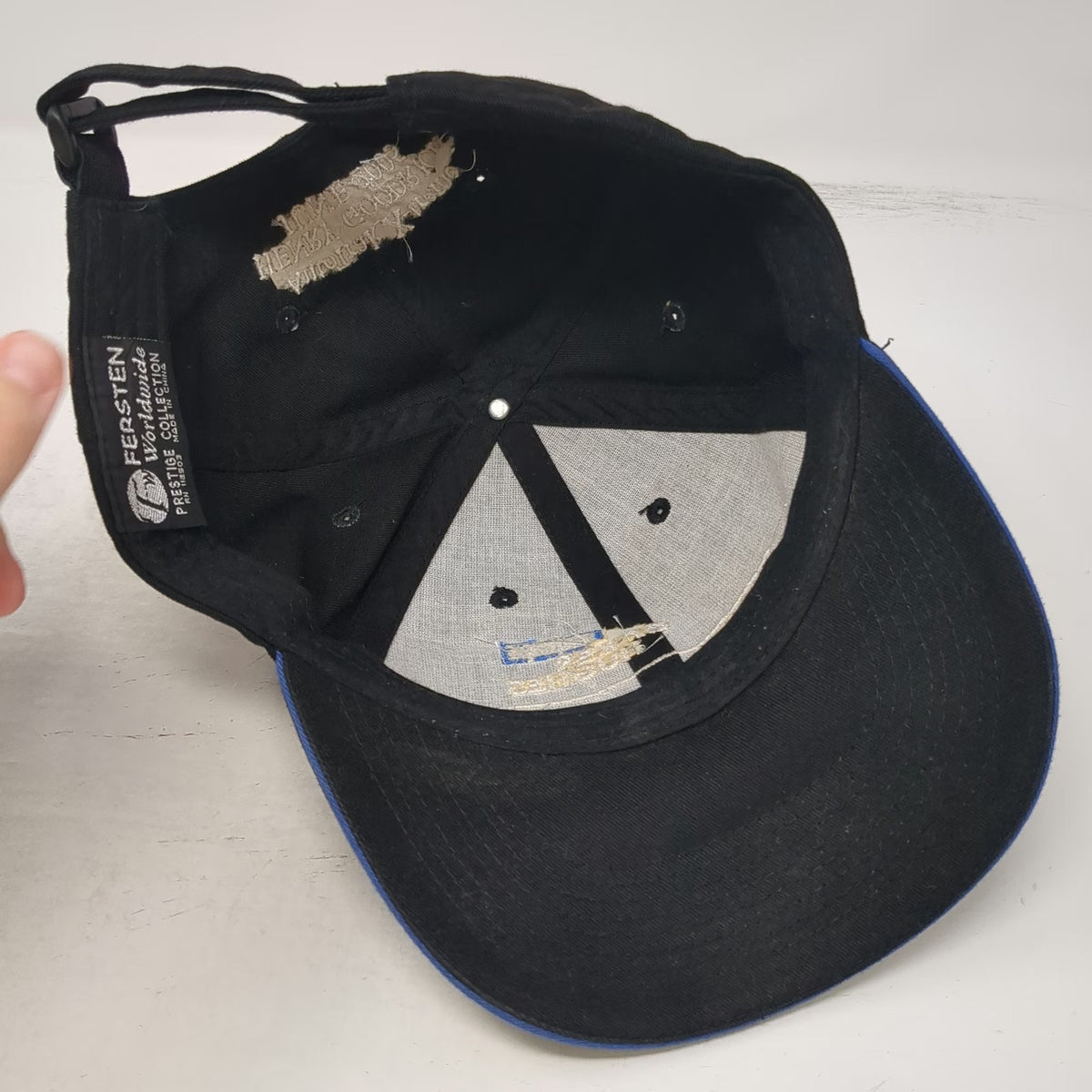 Fersten Worldwide Baseball Cap Black One Size Baker Hughes Inteq June 2005 Hat
