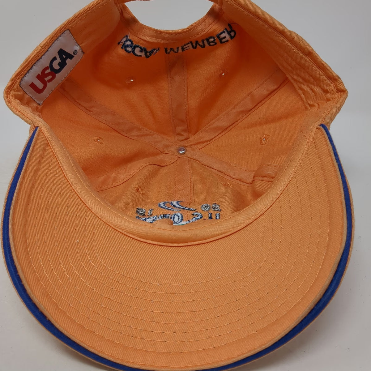 USGA Baseball Cap Orange One Size 2015 U.S. Open Chambers Bay Member Golf Hat