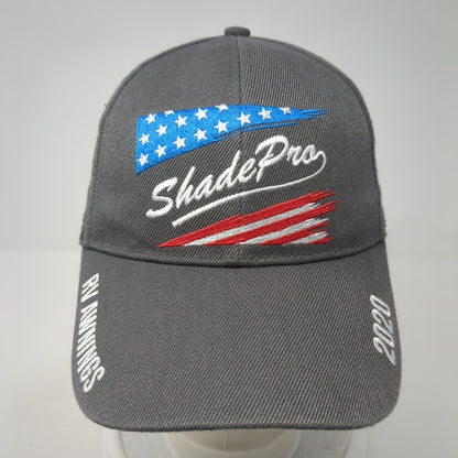 Shade Pro RV Awnings 2020 Strapback Hat Gray One Size Adjustable Patriotic