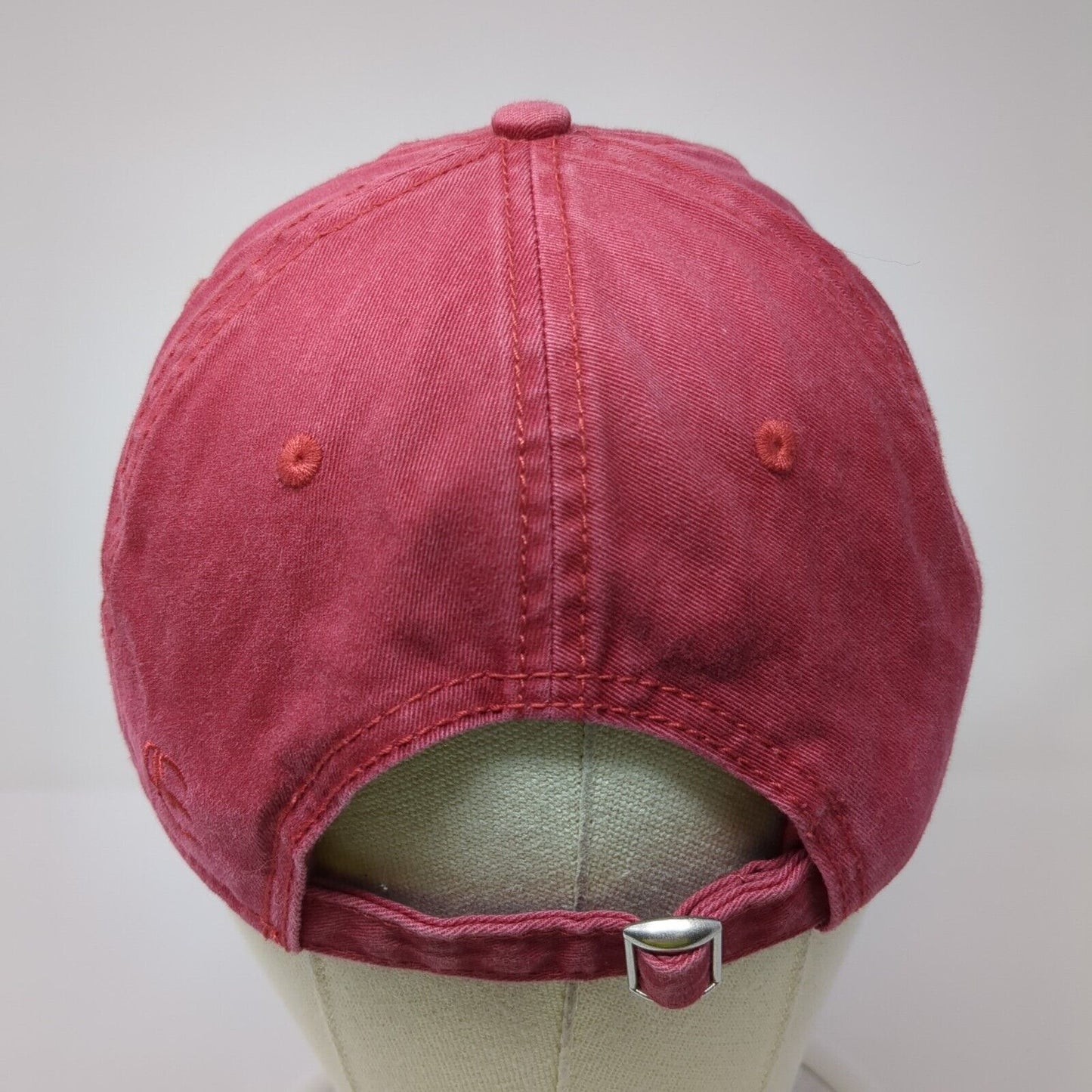 The Pioneer Woman Mercantile Pawhuska Oklahoma Slideback Hat Red OS Adjustable