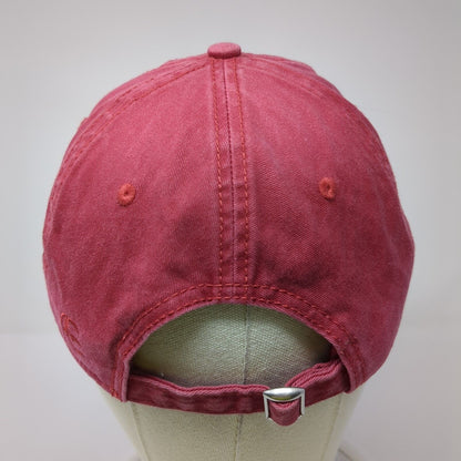 The Pioneer Woman Mercantile Pawhuska Oklahoma Slideback Hat Red OS Adjustable