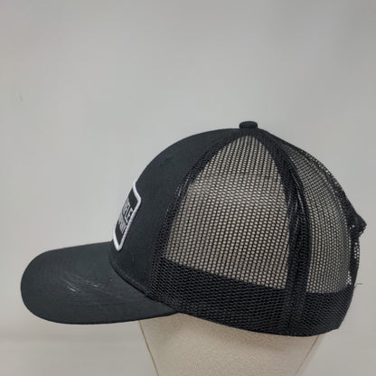 Black Rifle Coffee Company Snapback Trucker Hat Black OS Embroidered Mesh Back