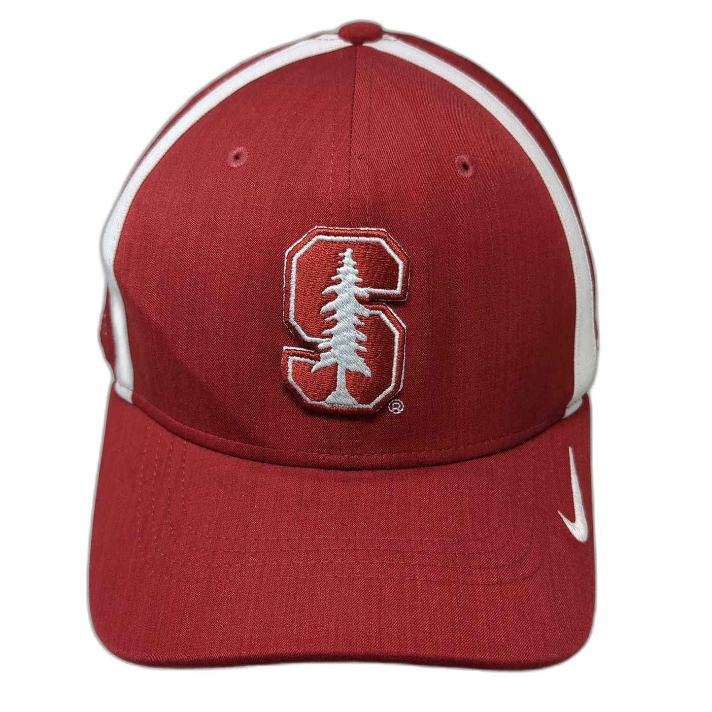 Stanford Cardinal NCAA Nike Cap Red XL Dri-FIT Classic99 Fitted Stripe Tree Hat