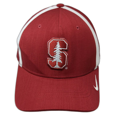 Stanford Cardinal NCAA Nike Cap Red XL Dri-FIT Classic99 Fitted Stripe Tree Hat