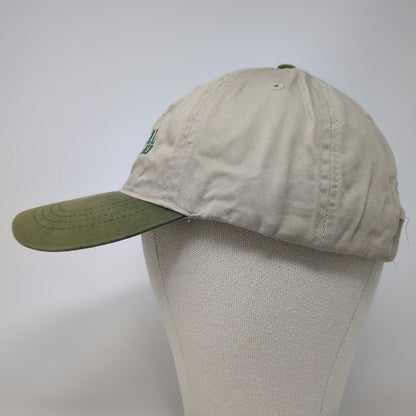 Otto McCall Air Baseball Cap Beige Green OSFM Embroidered Plane Mountains Hat