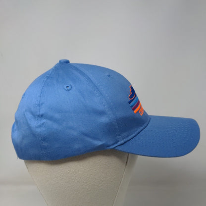 Port & Company Boy's Strapback Hat Blue Embroidered 2023 Columbia Cup Logo