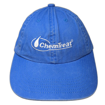 Port Authority Baseball Cap Blue One Size Drive For Zero ChemTreat Logo Hat