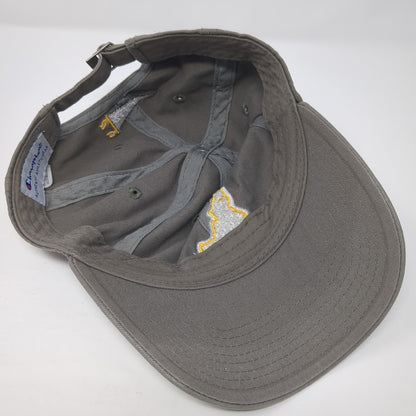 Idaho Slideback Baseball Cap Brown One Size Adjustable Embroidered Champion