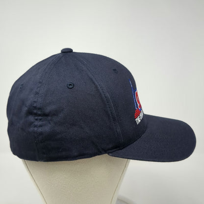 Pacific Headwear Baseball Cap Blue 8 Garton's Rigging Crane Specialists Hat Logo