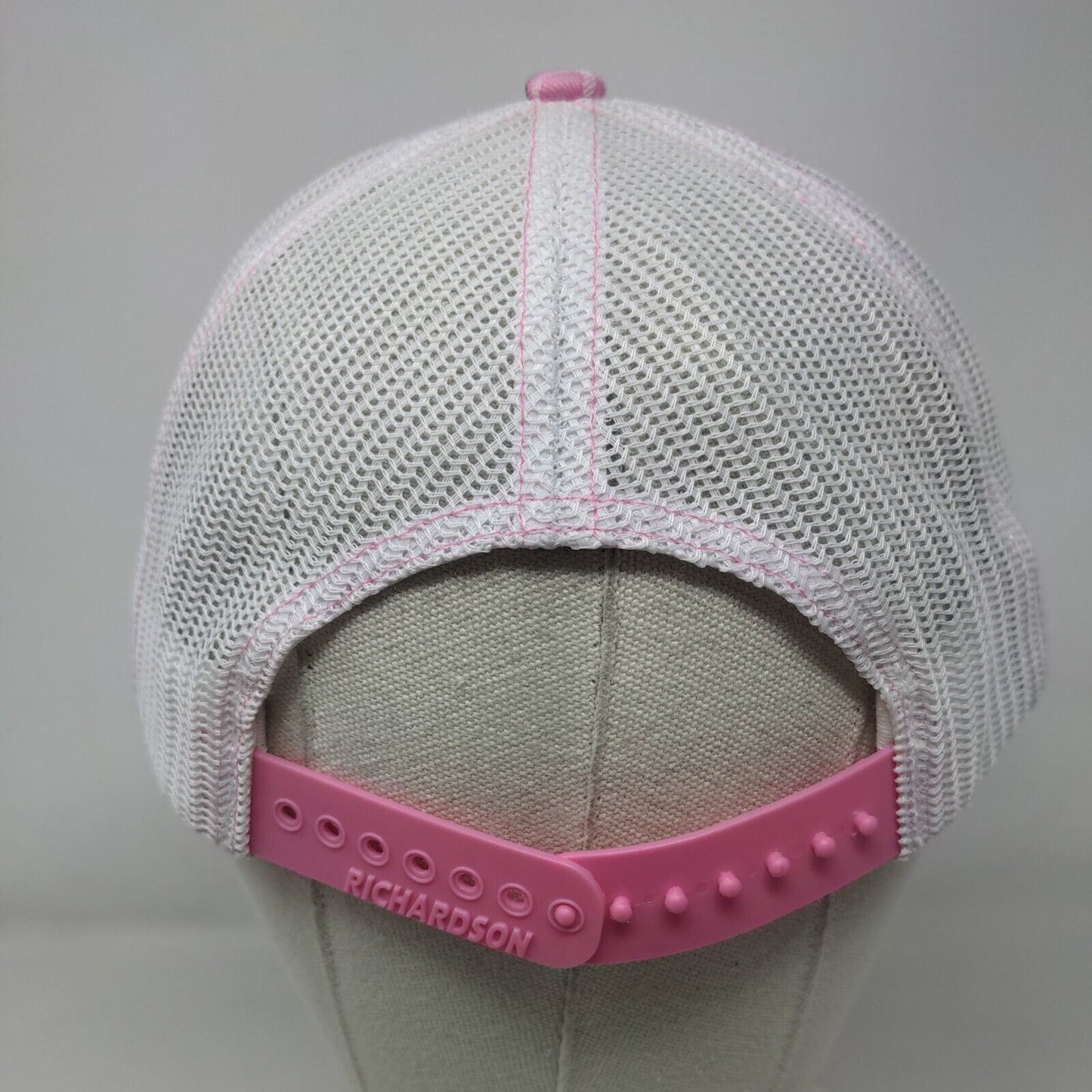 HCRSHF 2021 Snapback Trucker Hat Pink Small Adjustable Mesh Back Richardson
