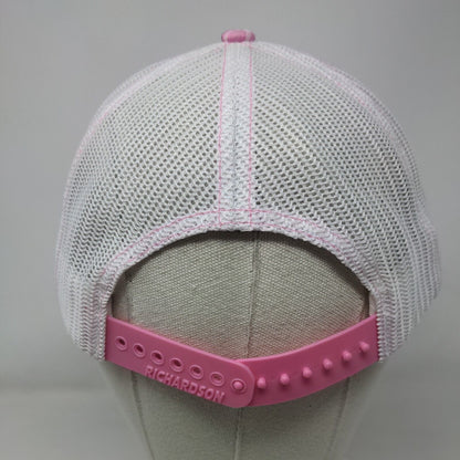 HCRSHF 2021 Snapback Trucker Hat Pink Small Adjustable Mesh Back Richardson