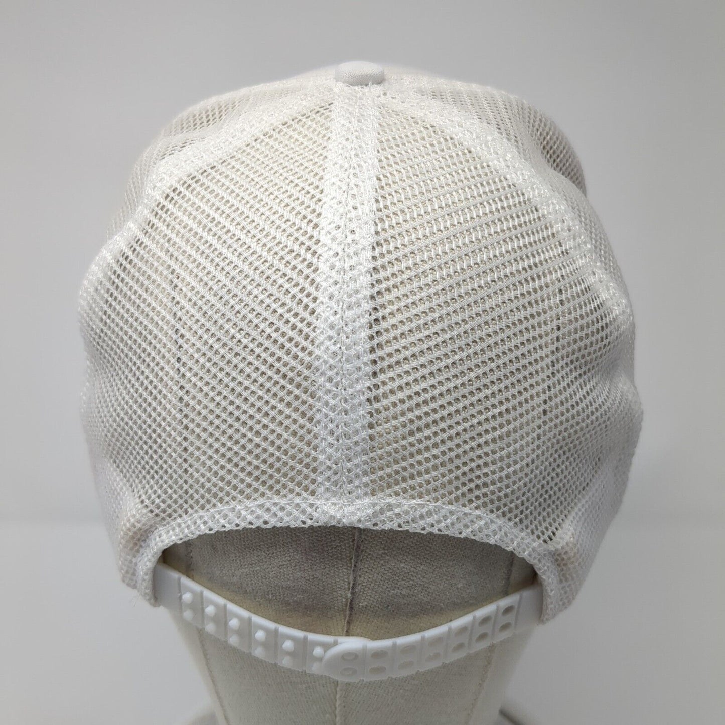 RTS Color & Chemical Inc Snapback Rope Trucker Hat White Cream One Size