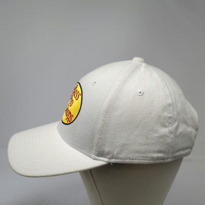 Bass Pro Shops Snapback Hat White One Size Fishing Bass Logo Adjustable Outdoor