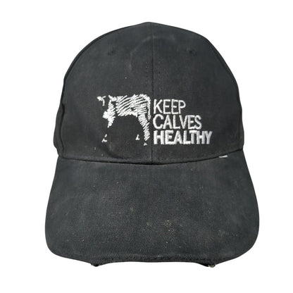 Keep Calves Healthy Strapback Hat Black One Size LED Light Powercap