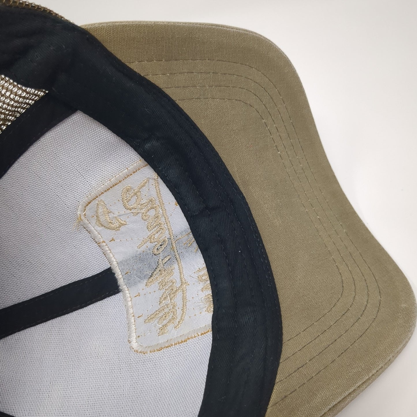 Picabo Angler Idaho Trucker Hat Brown One Size Adjustable Mesh Back Ouray