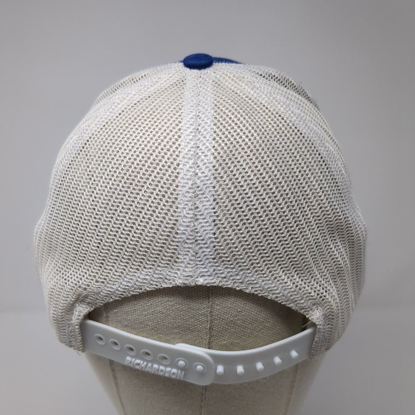 Phoenix Wood Products Snapback Trucker Hat Blue OS Adjustable Mesh Richardson