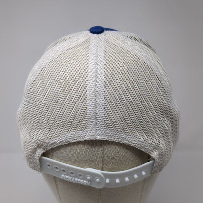 Phoenix Wood Products Snapback Trucker Hat Blue OS Adjustable Mesh Richardson