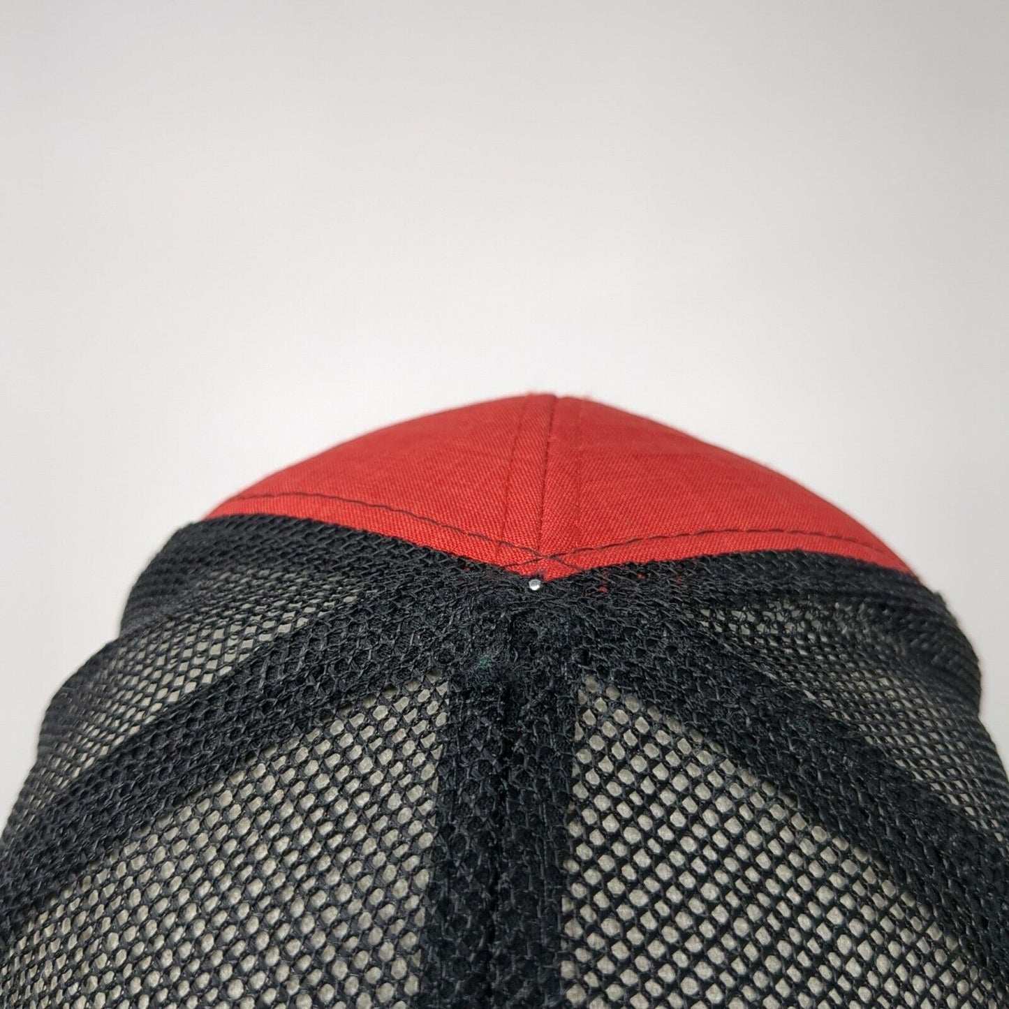 Banbury Golf Course Snapback Trucker Hat Red One Size Mesh Back Legendary