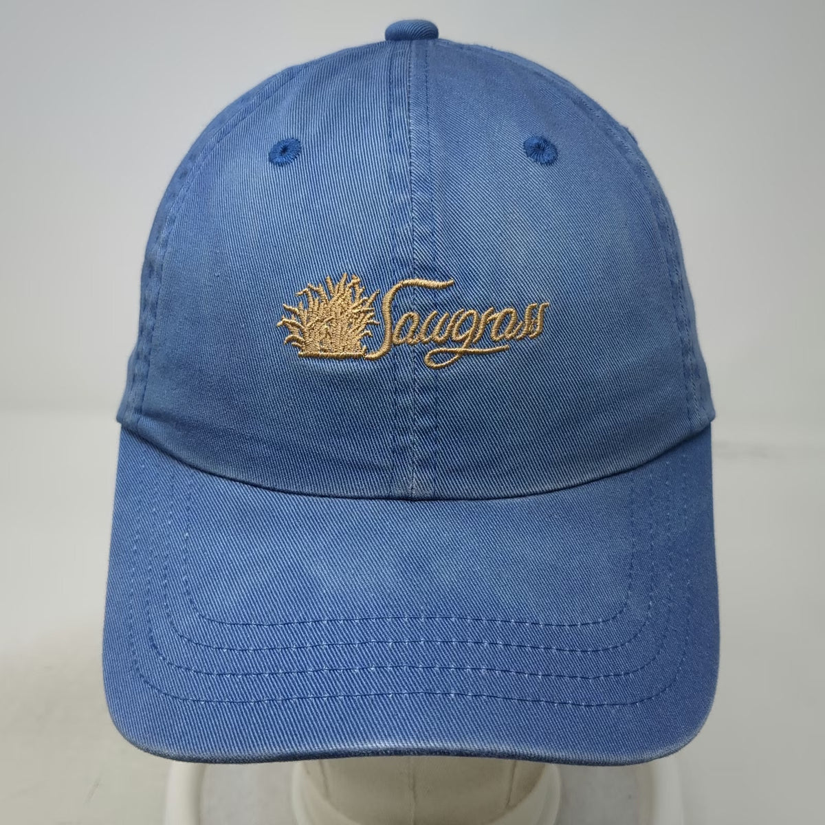 Imperial Baseball Cap Blue One Size Sawgrass Golf Embroidered Strapback Hat