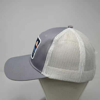 DK Caps Outer Banks North Carolina Trucker Hat Gray One Size Mesh Snapback