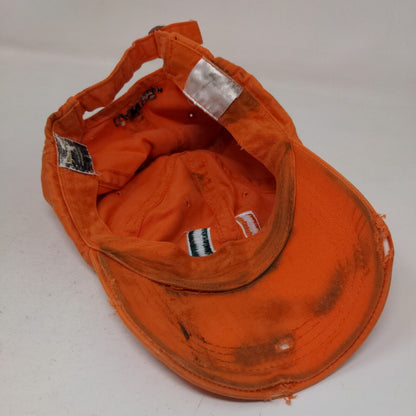 Signature Men's Slideback Hat Orange Size OSFM Miami University Hurricanes