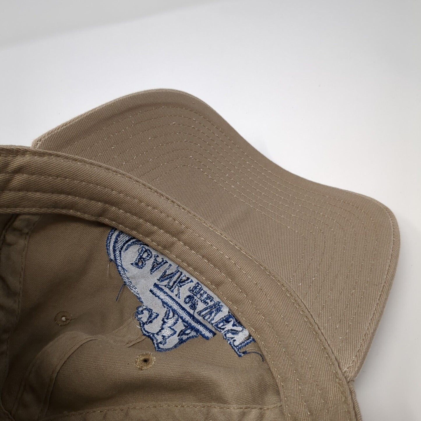 Bank Of The West Classic Slideback Hat Brown OS Adjustable Embroidered Cotton